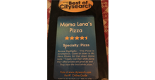 Mama lenas award for Pizza